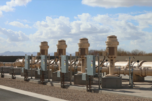 NSF-61 Certified Pumps Installed at Arizona Booster Station